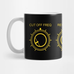 Analogue Synthesizer Filter Controls Mug